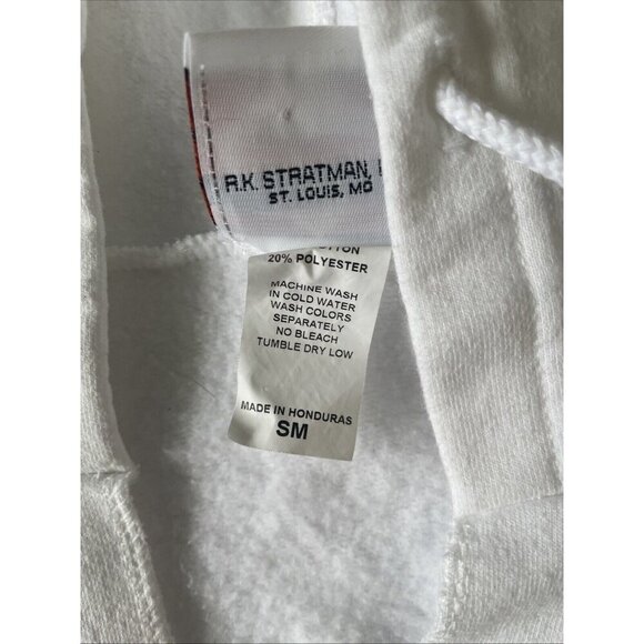 Harley-Davidson White Hoodie Sweatshirt Featuring Kansas City Logo Womens S - Picture 3 of 7